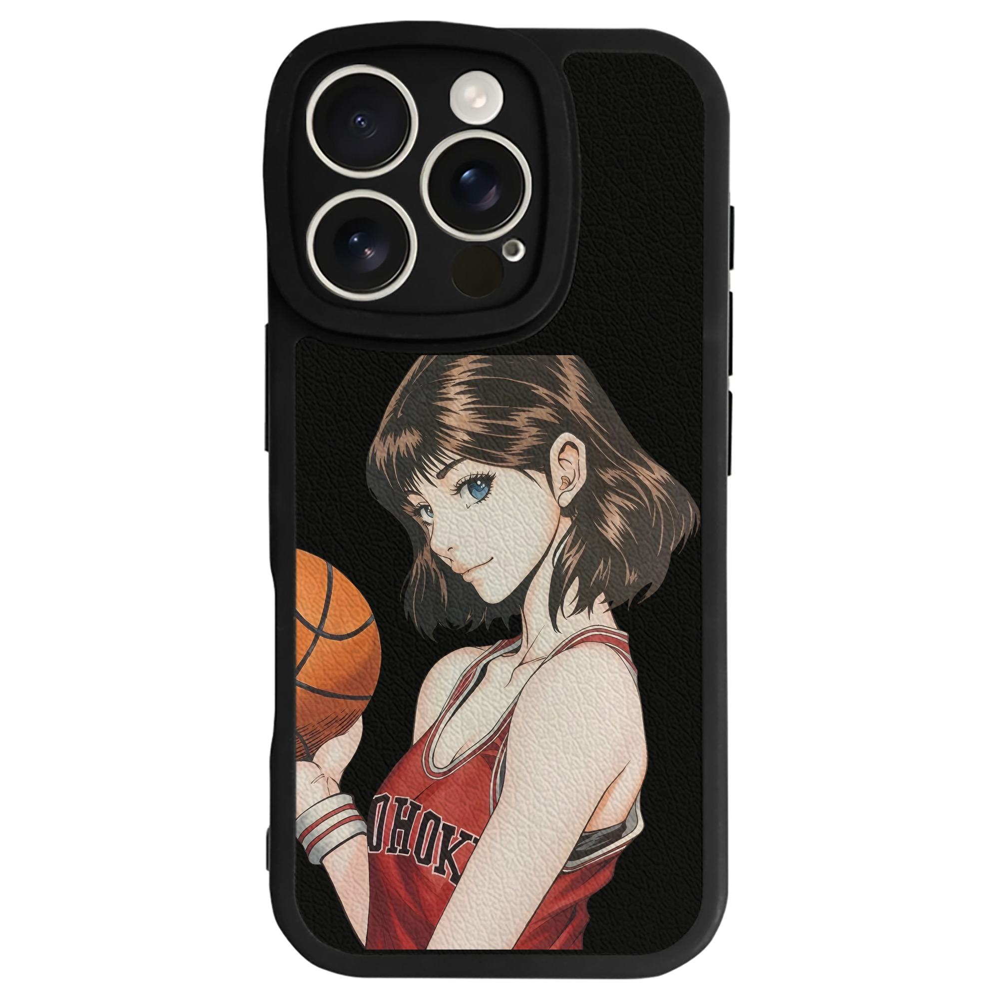 （画像用） SLAM DUNK／スラムダンク 【iPhone 16シリーズ対応】シリコンスマホケース（レザー調） 材質：シリコン